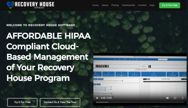 Recovery House Software https://recoveryhousesoftware.com